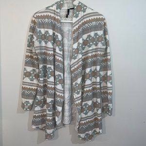 Aztec Sweater Cardigan